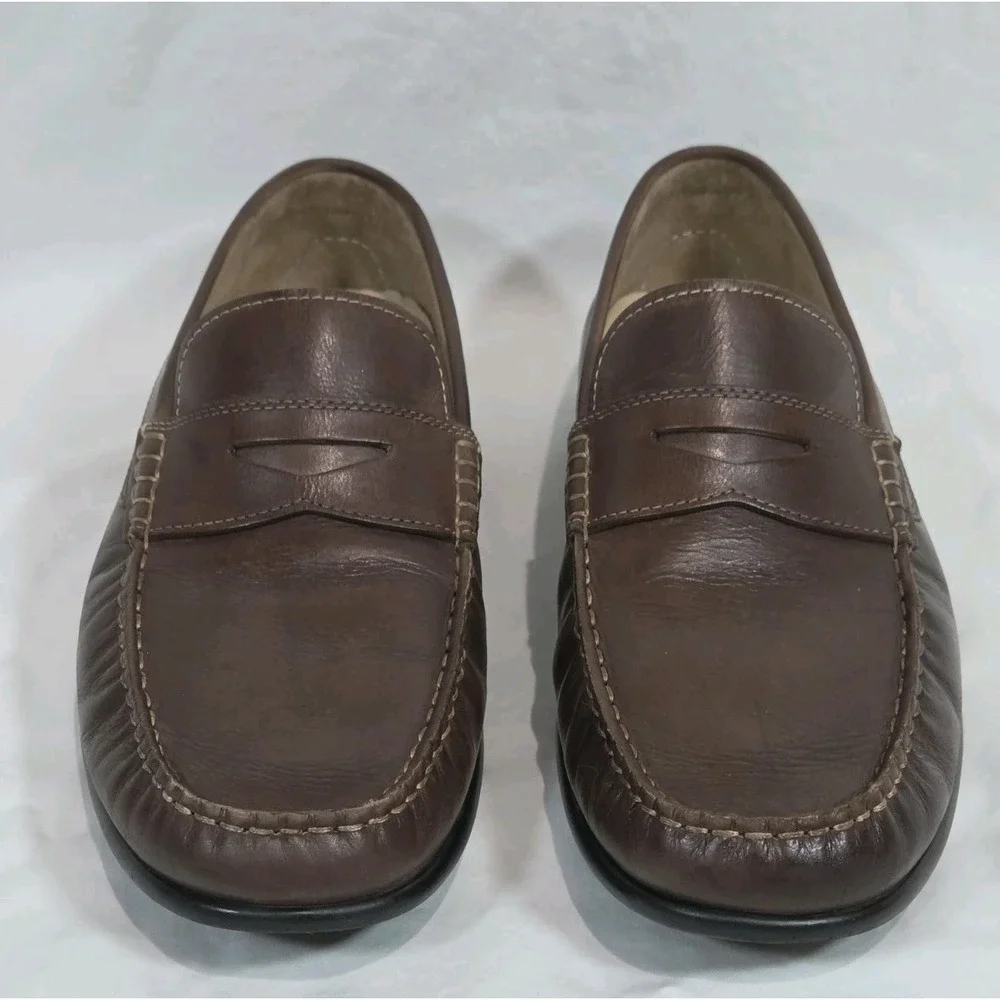 ECCO‎ Driving Moc Penny Loafer Slip On Dress Casual Men's Shoes 44 US (10.5-11)